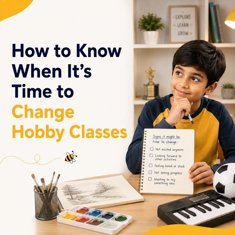 How to Know When It's Time to Change Hobby Classes