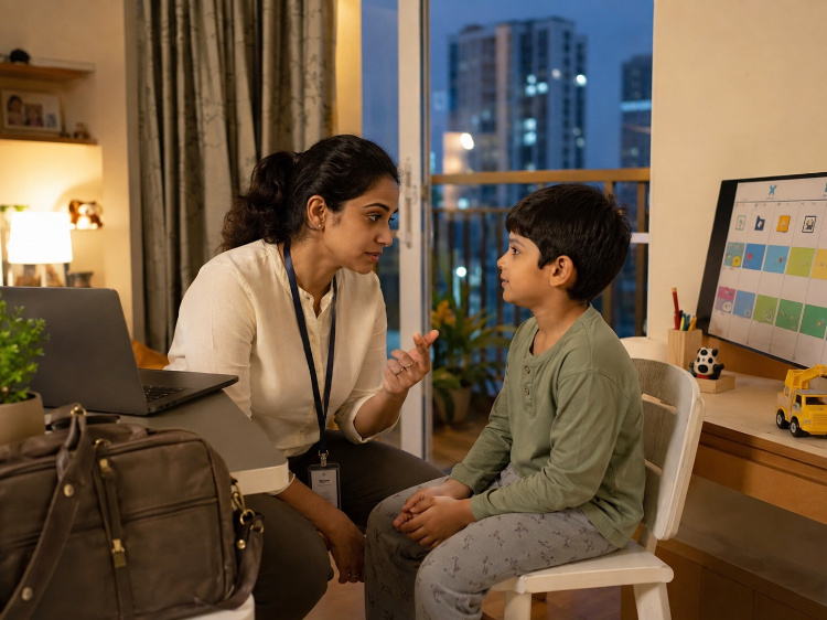 Communicate the schedule reality honestly with your child