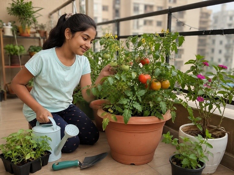 Container gardening