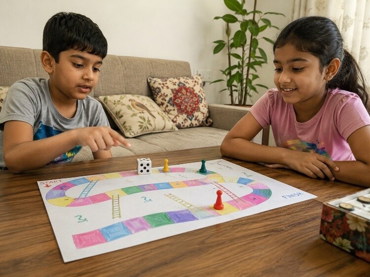 Dice and move games