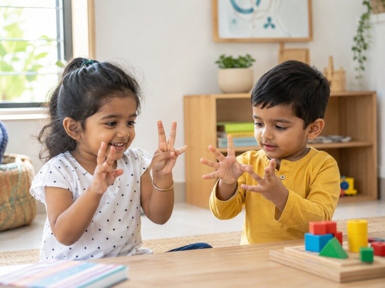 Finger rhymes and hand games