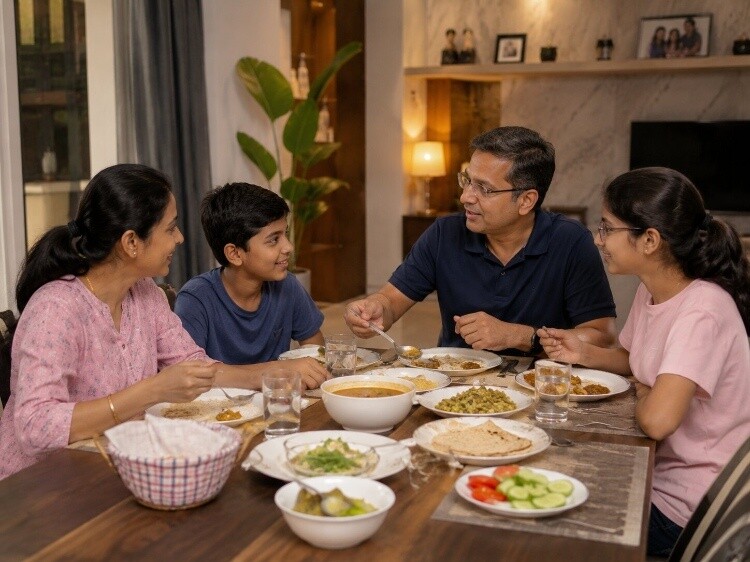 Food habits and family eating patterns
