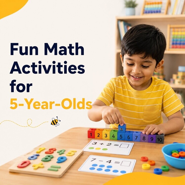 Fun Math Activities for 5-Year-Olds