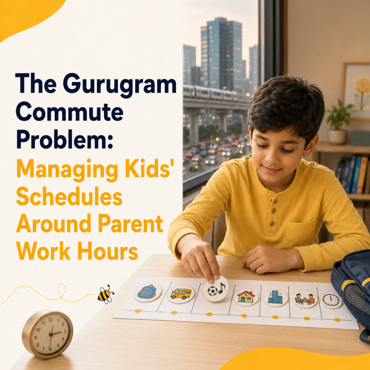 The Gurugram Commute Problem: Managing Kids' Schedules Around Parent Work Hours