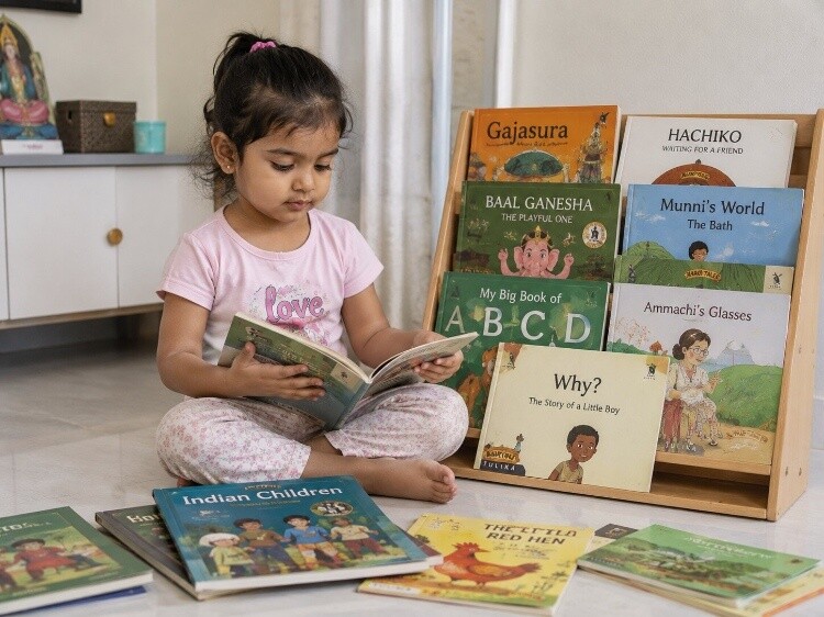 Books with Indian settings and faces