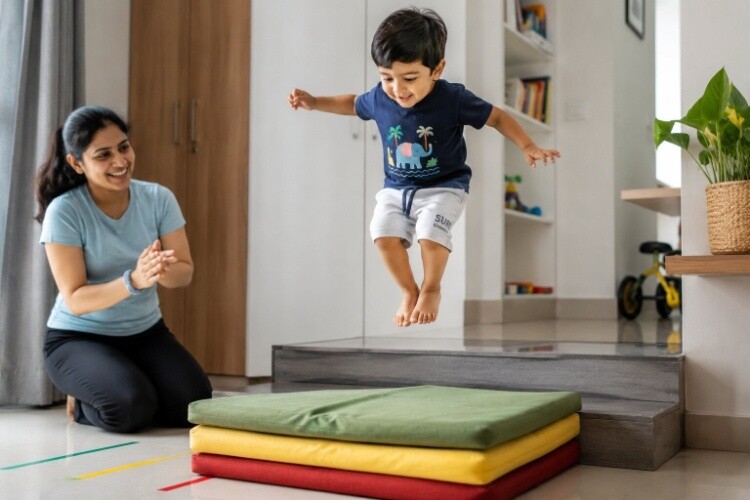 Jumping practice