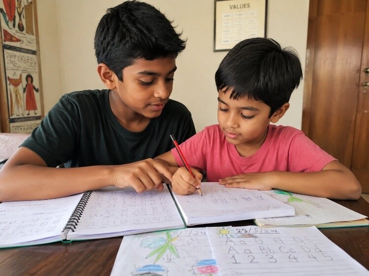 Mentoring younger children