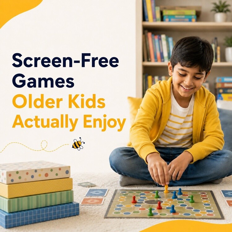 Screen-Free Games Older Kids Actually Enjoy