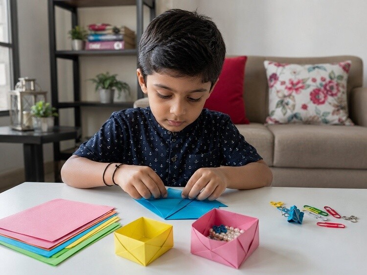 Origami box or container
