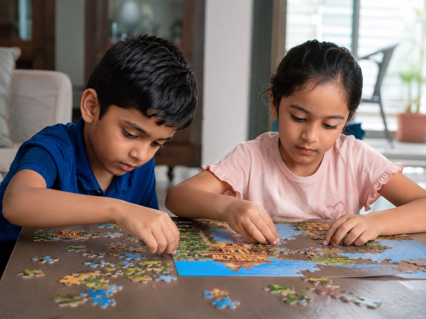 Puzzle assembly