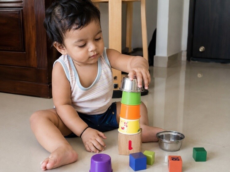 Stacking cups, blocks, katoris