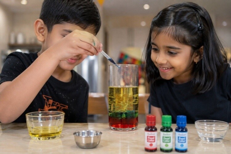 Water density experiment