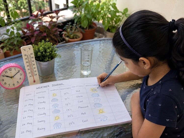 Weather observation journals
