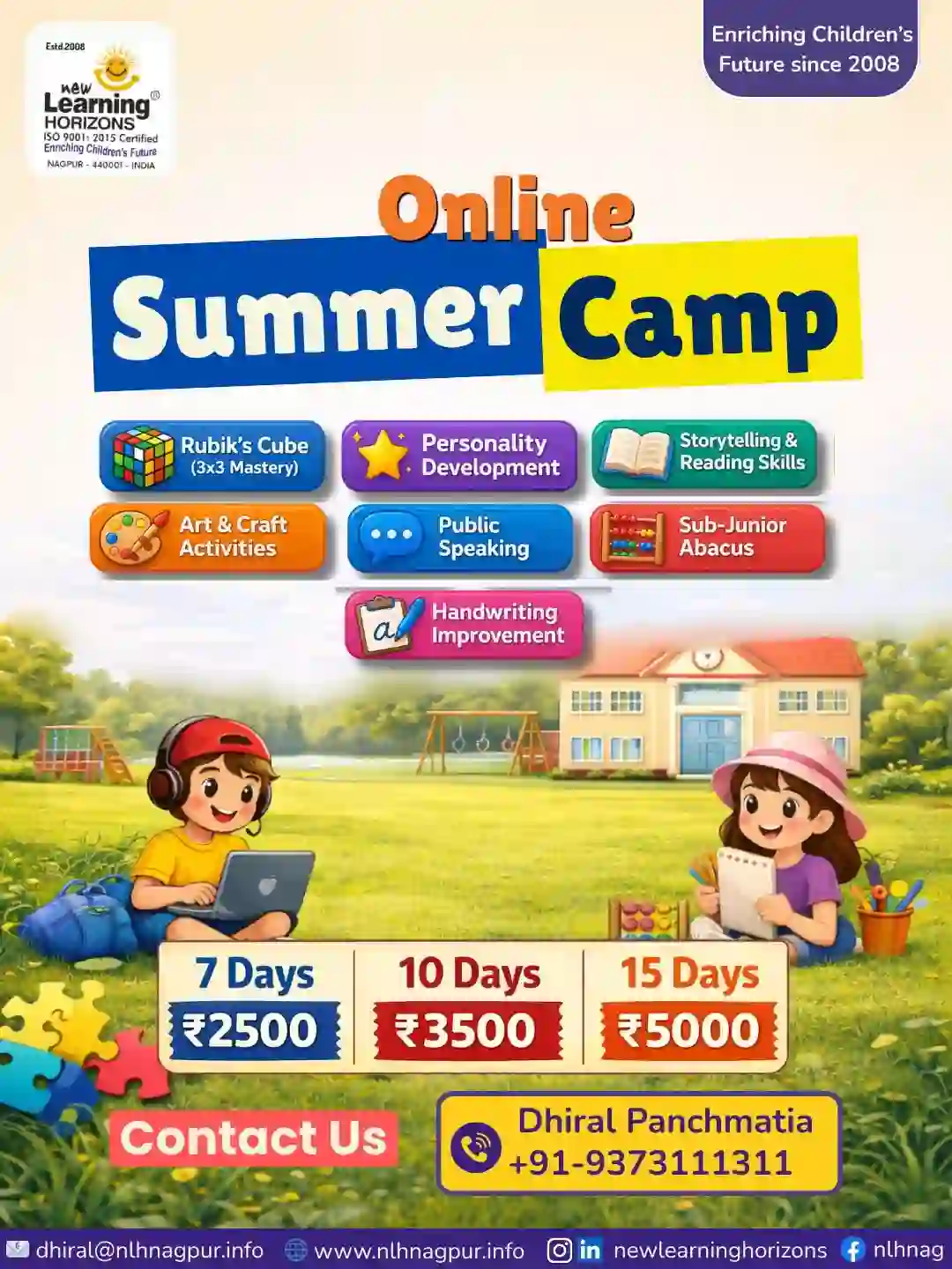 New Learning Horizons-Online Summer Camp 2026
