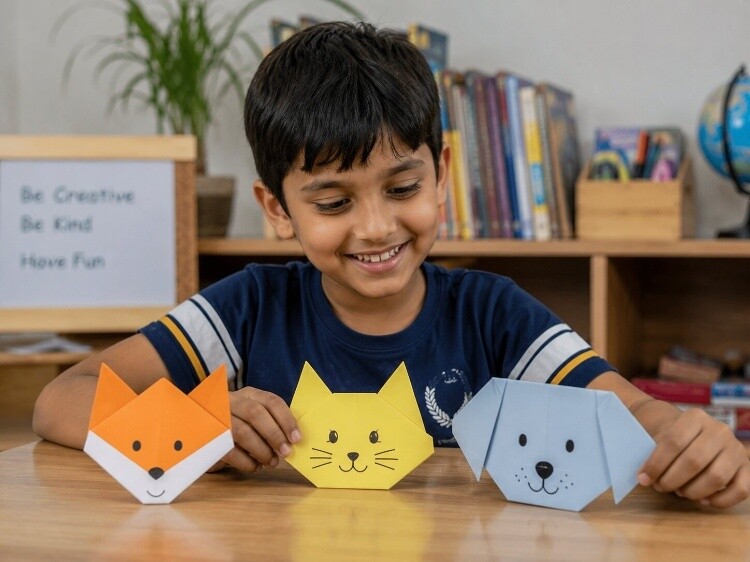Simple animal faces