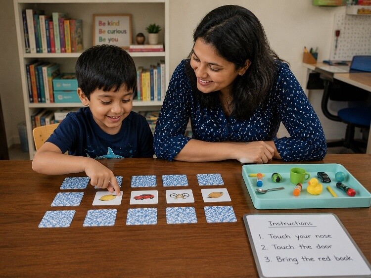 Memory and attention games