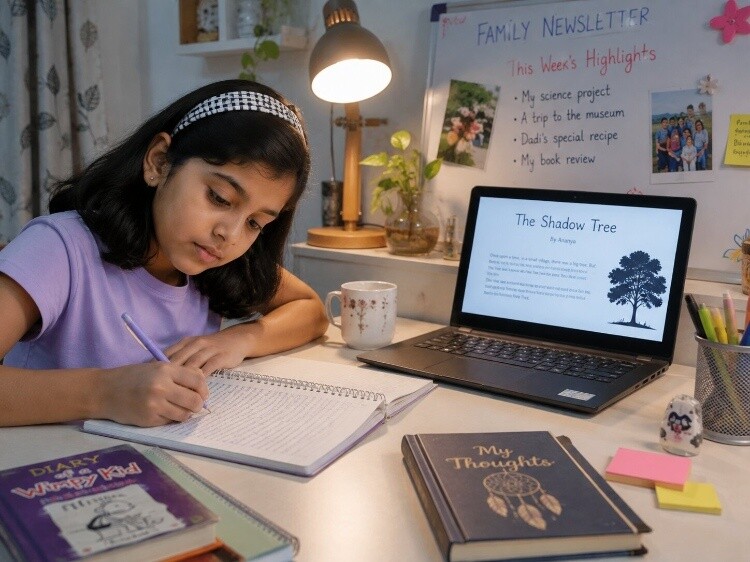 Journaling and creative writing habits