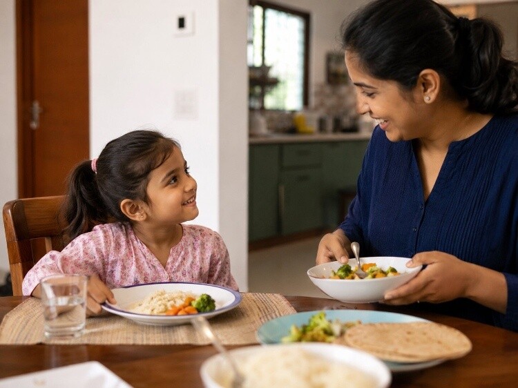 Serve small portions, allow seconds
