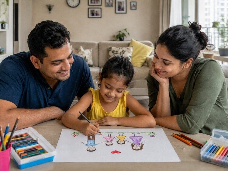 A family portrait, simplified