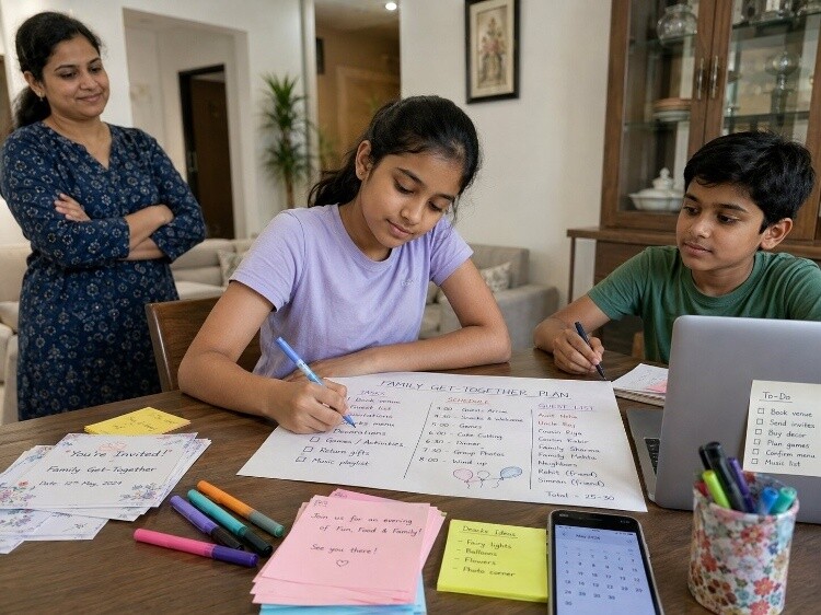 Organising a family or friend event