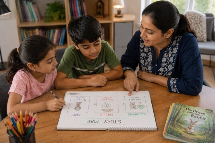 Use graphic organisers for structure