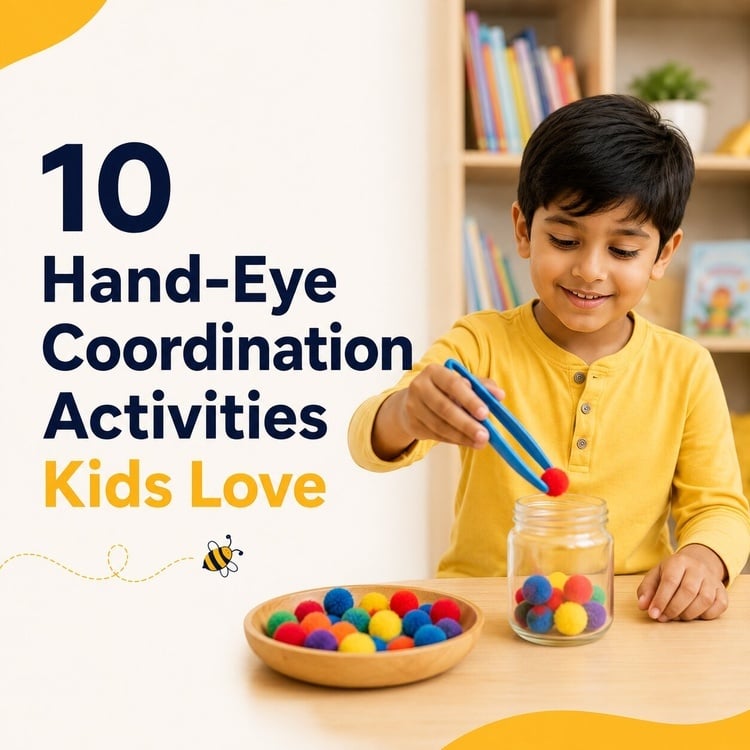 10 Hand-Eye Coordination Activities Kids Love