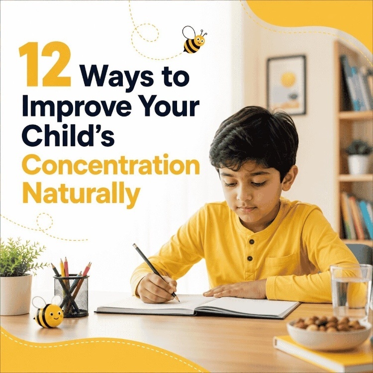12 Ways to Improve Your Child's Concentration Naturally