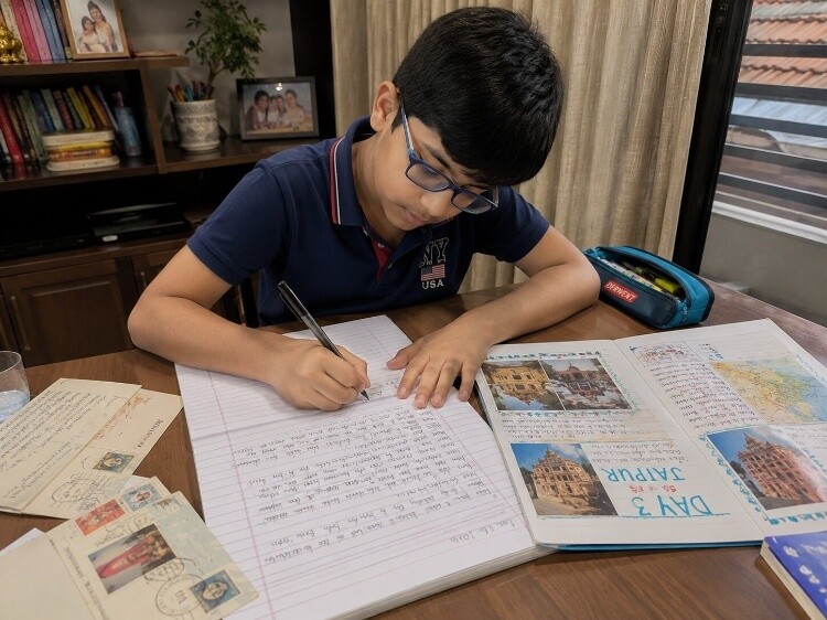Letter and journal writing