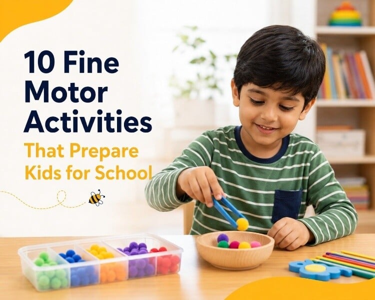 10 Fine Motor Activities That Prepare Kids for School
