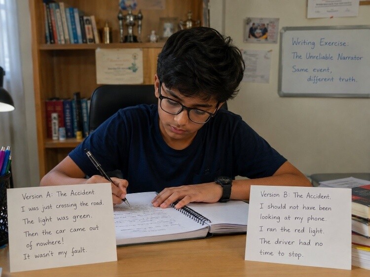 The unreliable narrator exercise