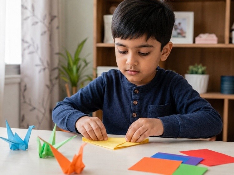 Basic paper crane 