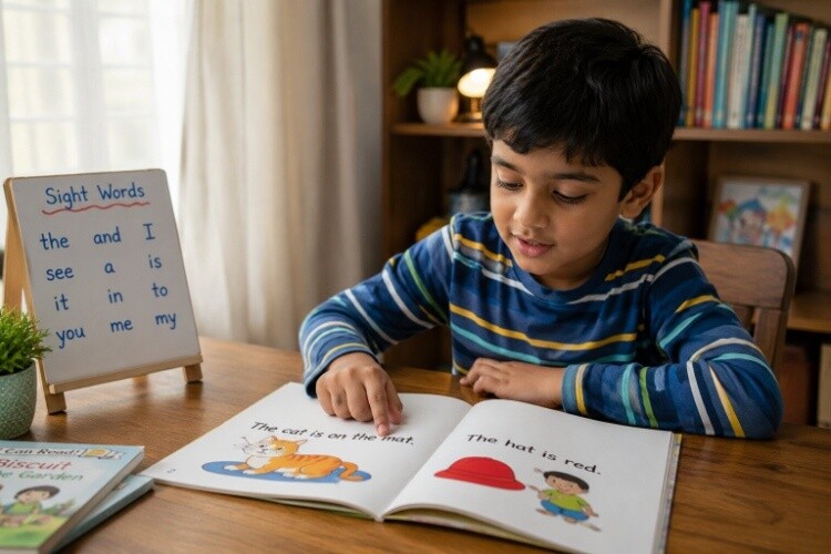 Using sight words in genuine reading