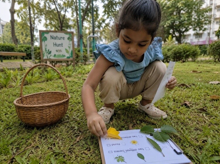 Nature scavenger hunts
