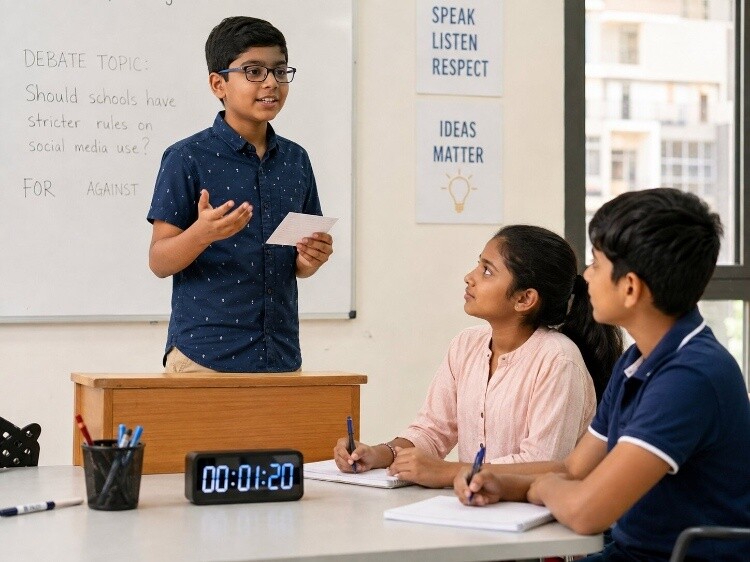 Debate and structured argument practice