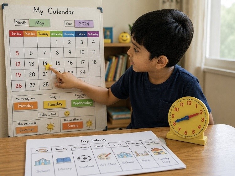 Calendar and time talk