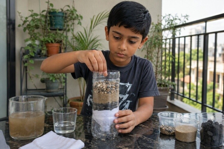 Building a simple water filter