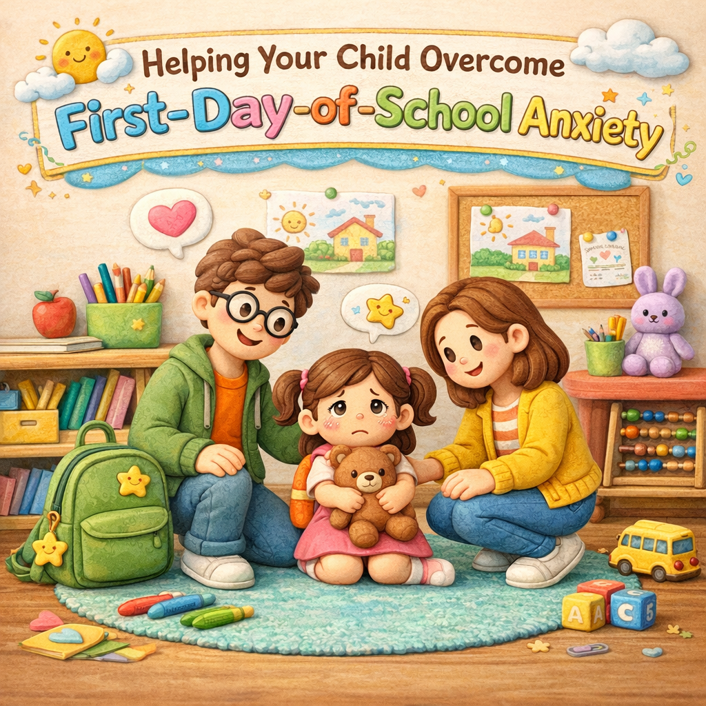 Helping Your Child Overcome First-Day-of- School Anxiety