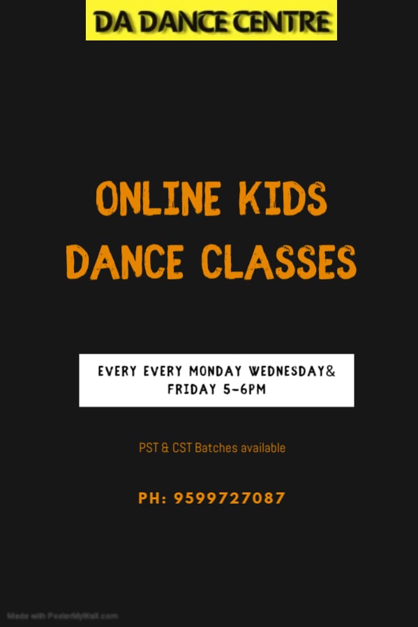 DA Dance Center-Online Kids Dance Classes