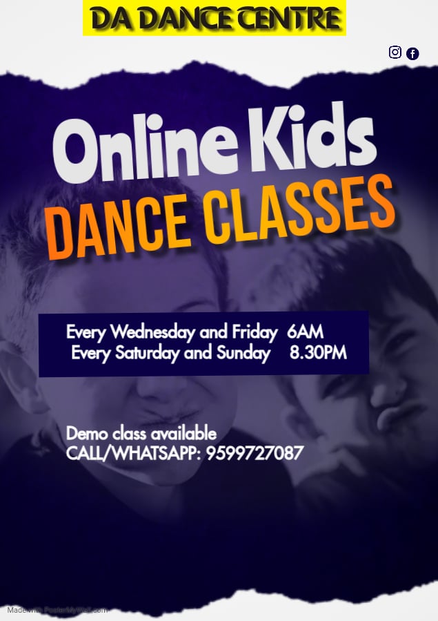 DA Dance Center-Online Kids Dance Classes