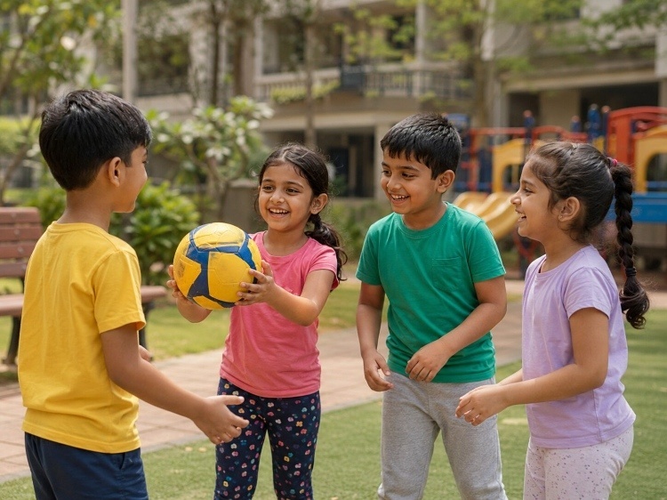Encouraging regular, consistent park or society playtime