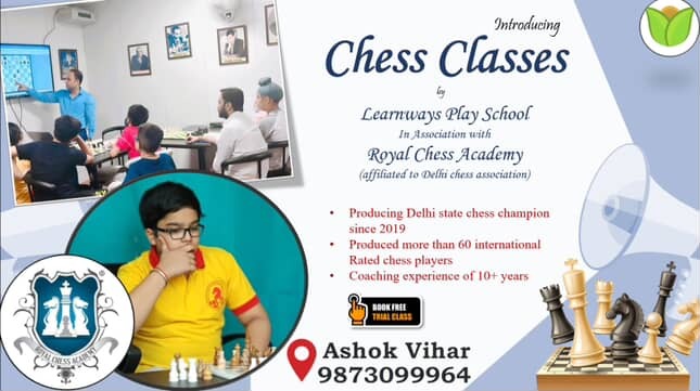 Learn Ways Play School  -  Chess Classes For Kids