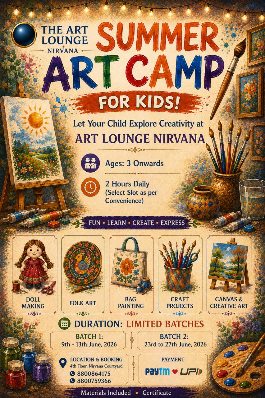 The Art Lounge-Summer Art Camp 2026