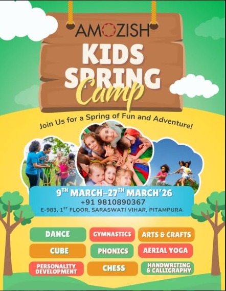 Amozish-Kids Spring Camp