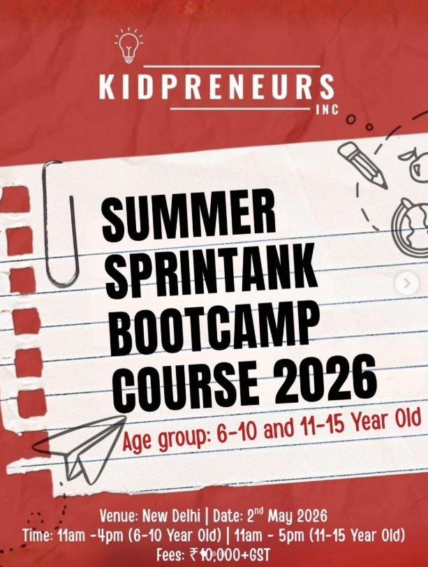 Kidpreneurs-Summer Entrepreneurship Bootcamp 2026