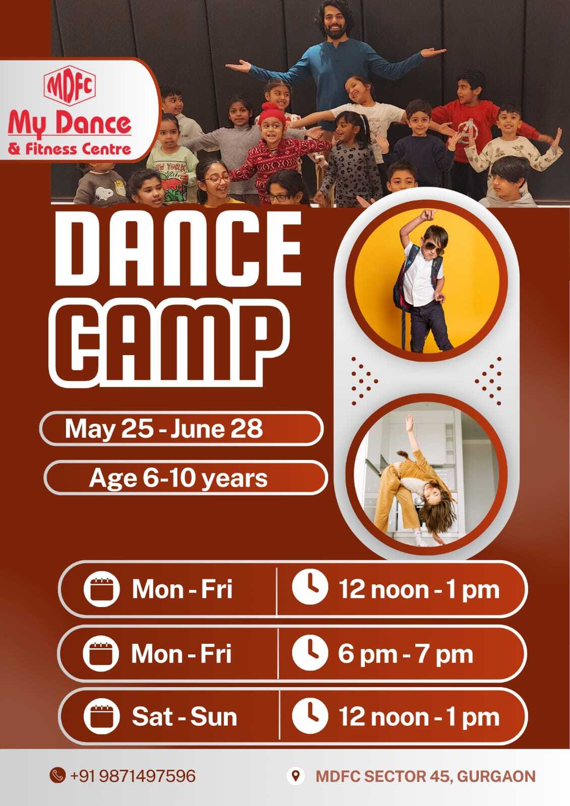 My Dance & Fitness Centre-Dance Summer Camp for Kids 2026
