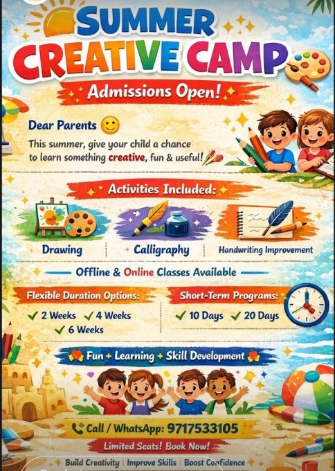 Saraswatei Learnings-Summer Camp 2026