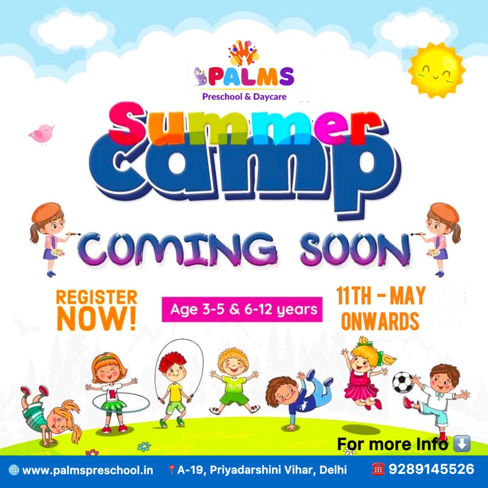 Palms Preschool & Daycare-Summer Camp 2026