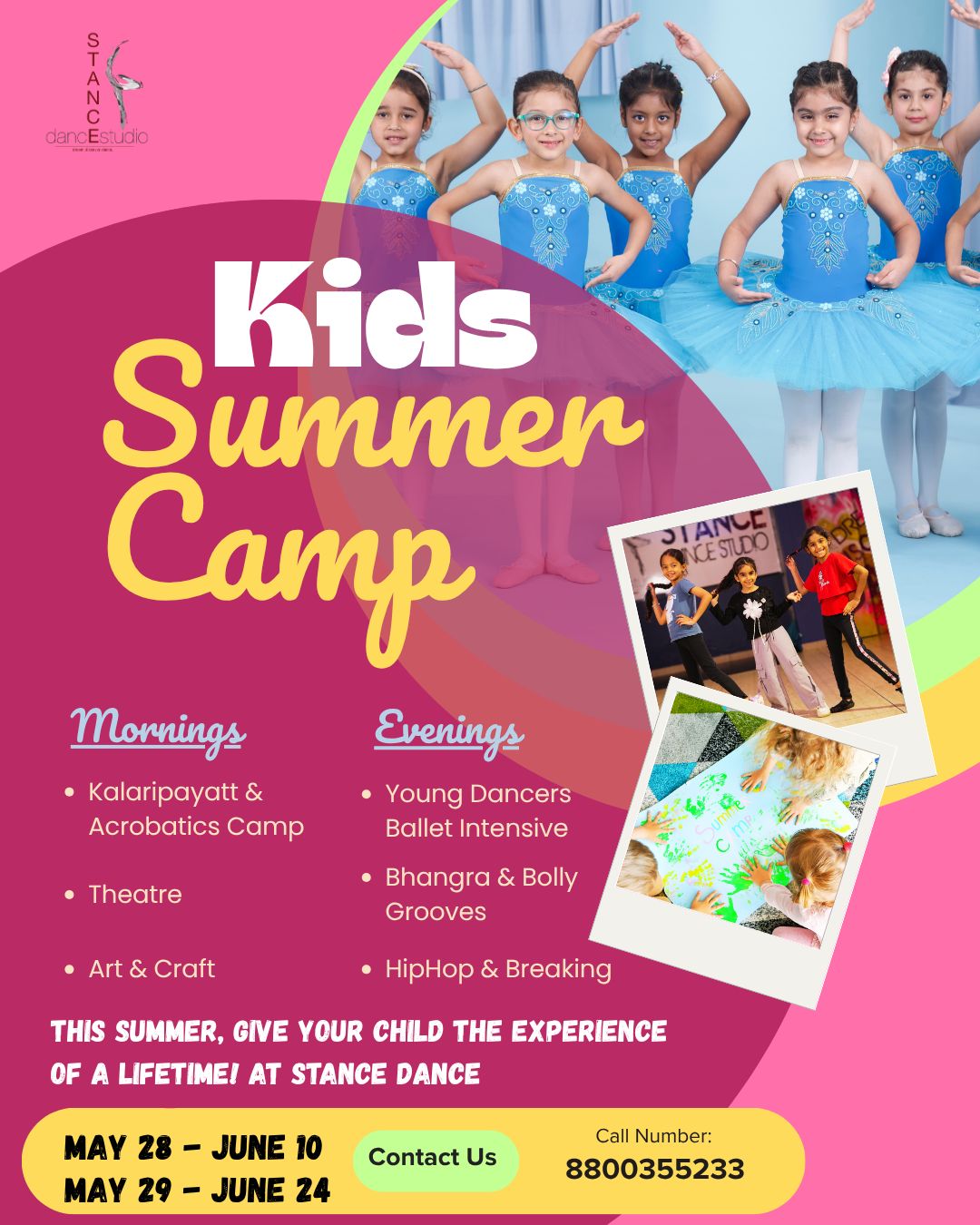 Stance Dance Studio-Kids Summer Camp