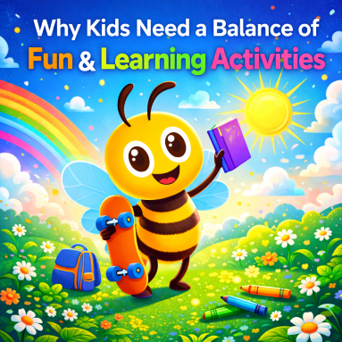 Why Kids Need a Balance of Fun & Learning Activities