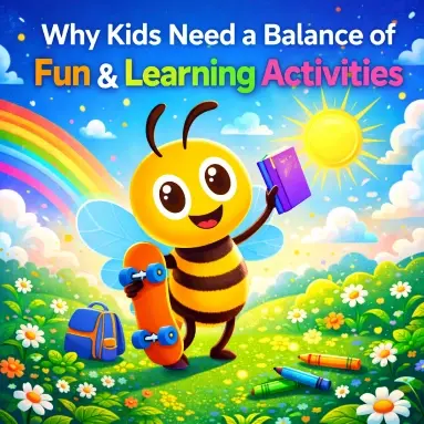 Why Kids Need a Balance of Fun & Learning Activities